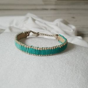 AEO Teal Hombre Boho Bracelet
